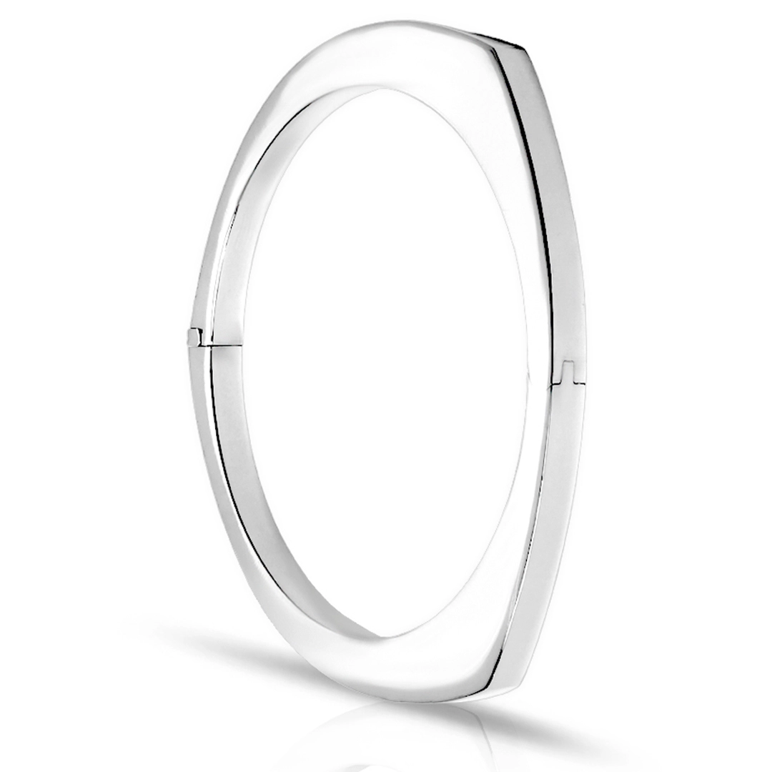 Bracelete De Prata Espelhado