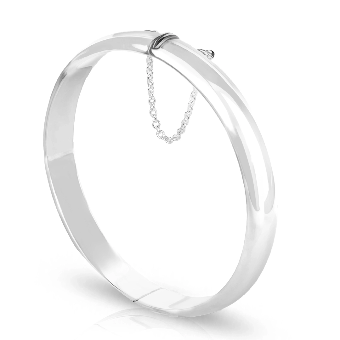 Bracelete de Prata Espelhado