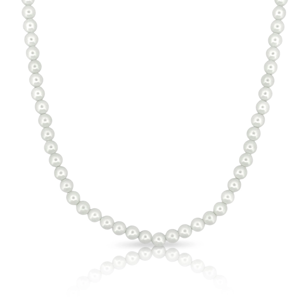 Colar de Pérola Sintetizada 4 mm