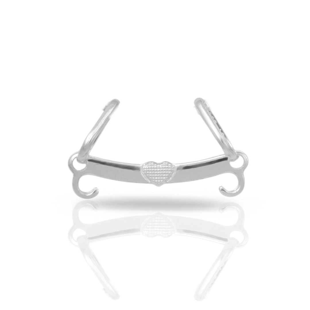 Pingente de Prata Canga com Dois Encaixes