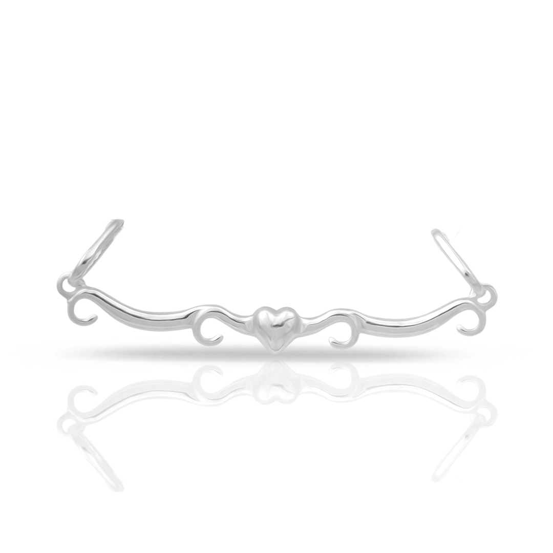 Pingente de Prata Canga com Quatro Encaixes