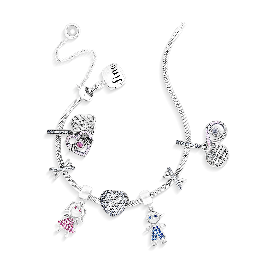 Pulseira de Prata Presents Filhos